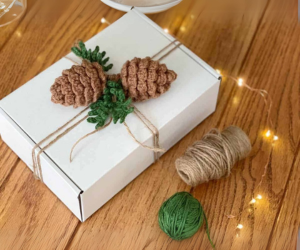 Crochet Pine Cone