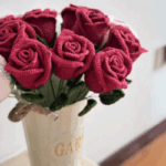 Crochet Rose Bouquet – flower
