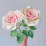 Crochet Big Thai Rose