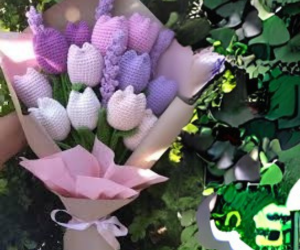 Crochet Tulip Flower v2
