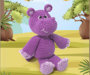 Hippo Crochet Pattern