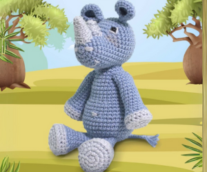  Rhino Crochet Pattern
