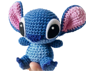 Crochet lilo and stitch