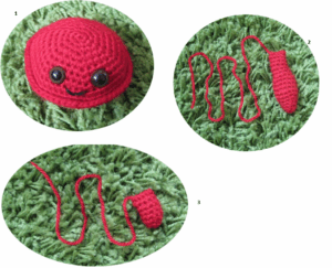 step by step | uai amigurumi